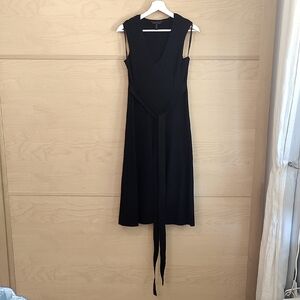 BCBGMaxAzria Black Midi Dress